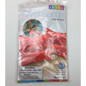 Intex Arm Band Pool Floaties Bright Orange 3-6 Years Swim Safety 2 Ari Chambers